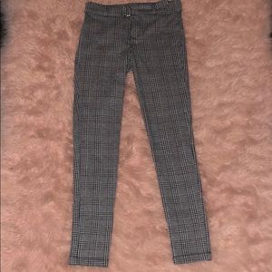 Checked Pants